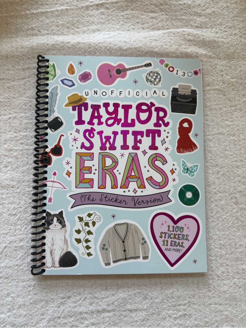 Taylor Swift Sticker Book The Eras Tour Themed Gift Swiftie Stickers